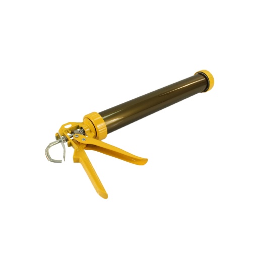 Pistol manual aplicat silicon Zilan, 15 inch, aluminiu, maner metalic, mecanism clichet, ZLN0726