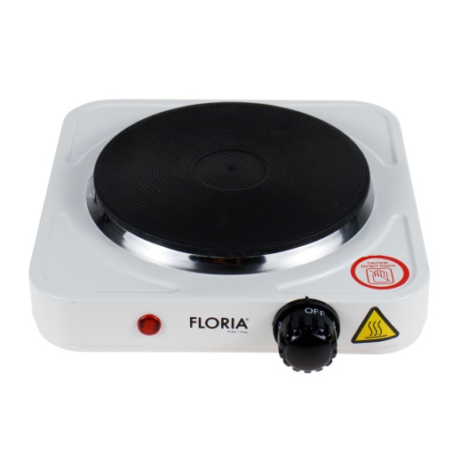 Plita electrica Zilan, 1 arzator, alimentare la retea, 1000W, 22x21x5 cm, ZLN2805