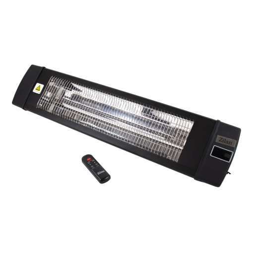 Radiator electric Z-tools, 2000W, fibra de carbon, 4 trepte putere, 88x8.5x20 cm, ZLN1624