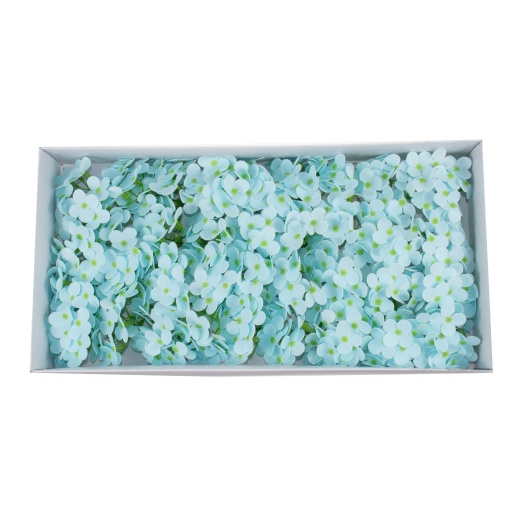Sapun hortensie love, 36 fire, 10 cm diametru, 6 cm inaltime, acvamarin, cadou, CD3444-13