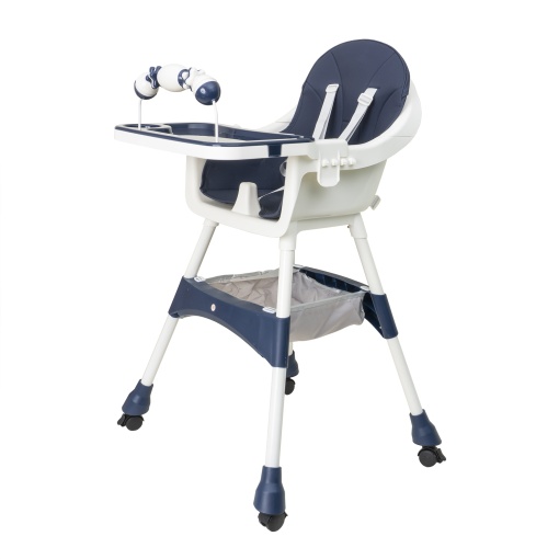 Scaun de masa Zilan pentru copii, albastru, 94cm inaltime, 44cm lungime masa, 26cm latime masa, 29cm lungime scaun, 31cm latime scaun, 34cm inaltime scaun, greutate maxima 50kg, 5-72 luni, ZTS9140