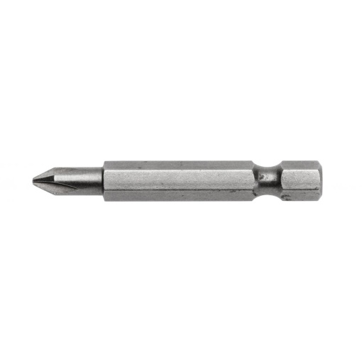 Set 2 bucati bit-uri pentru surubelnita PH2 50mm HOGERT, otel S2, 1/4″ hexagonal, HT1S311