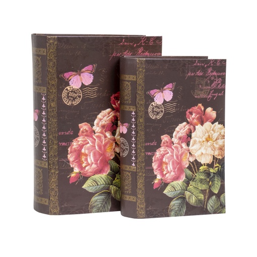 Set 2 cutii carte Zilan, dimensiuni 21.5x16x6 cm + 19x12.5x5 cm, decoratiuni, cadouri, CD4958_3