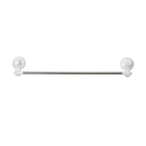 Suport prosop din inox Zilan, lungime 60cm, fixare cu ventuze, instalare fara gaurire, 4253