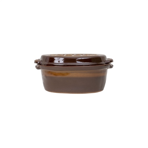 Vas roman Z-TOOLS, glazurat, 4l, 35x25x16cm, lut, maro, EXT10365