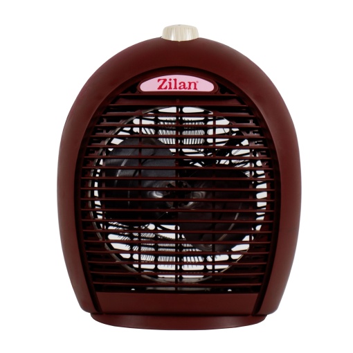 Aeroterma electrica Zilan, 2000W, termostat reglabil, compacta, 29x15x23 cm, rosu, ZLN8792