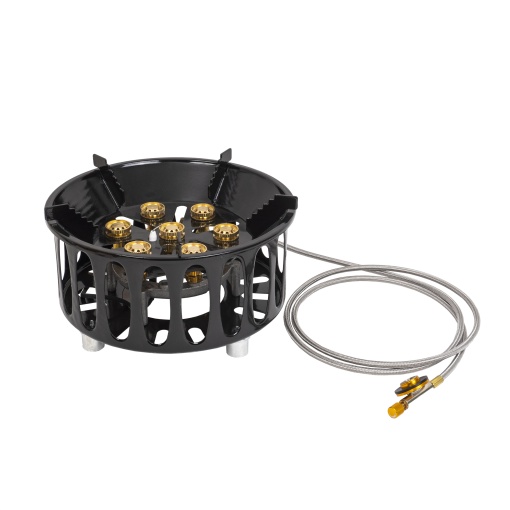 Arzator tip pirostrie Zilan, 7 arzatoare, 23.5 cm diametru, 13 cm inaltime, usor, fara intretinere, ZTS9080