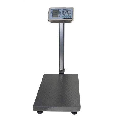 Cantar electronic Zilan 350kg, platforma 40x50 cm, platan inox, afisaj LCD, functie TARA, alimentare 220V sau baterie, EXT9921