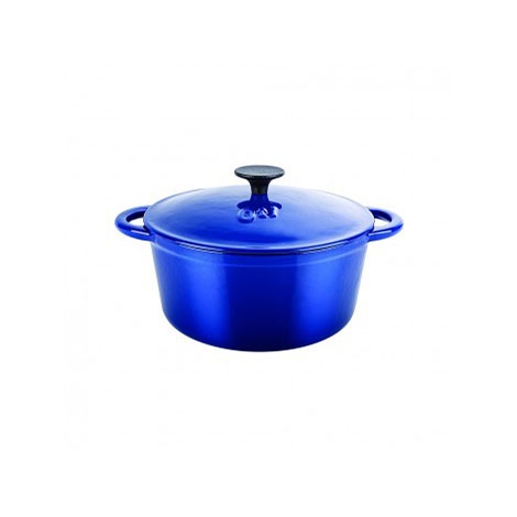 Cratita din fonta Zilan, cu capac, diametru 24cm, capacitate 3.8L, emailata, sanatoasa, 180958