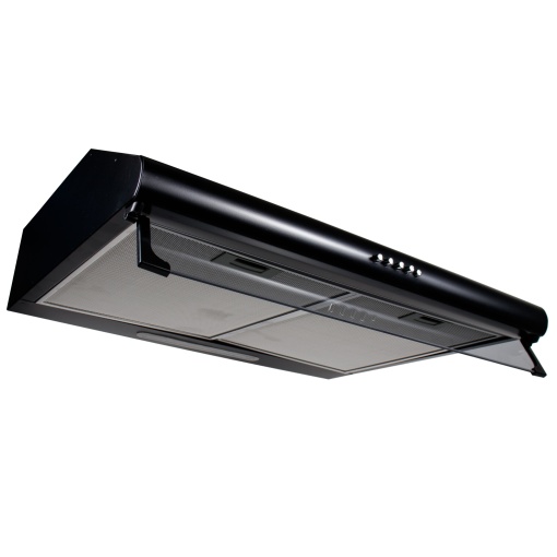 Hota perete Zilan, 3 viteze, putere 95W, evacuare, filtru lavabil aluminiu, 300 m³/h, 60x50x13 cm, ZLN5594