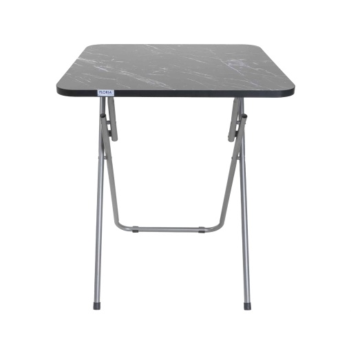 Masa plianta Zilan, MDF 60x60, picioare metalice vopsite, ideal pentru casa sau camping, ZLN6999