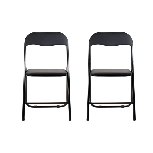 Pachet 2 scaune pliante Zilan, utilizare in bucatarie si living, suporta 100kg, compact, cod DSY1115_2S