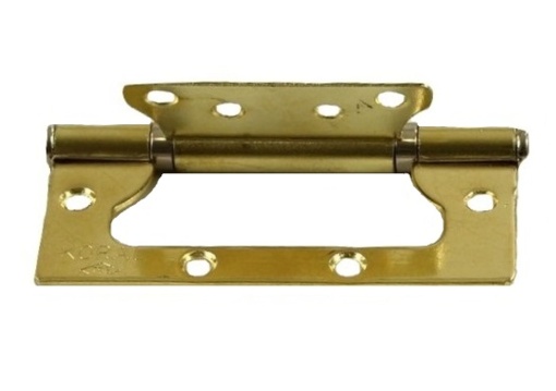 Balama aplicata Zilan 100x50 mm, metal, grosime 2,5 mm, 4315