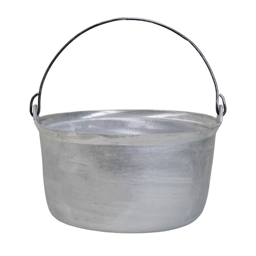 Ceaun tuci aluminiu Zilan, capacitate 20L, fund drept, 50x50x30 cm, EXT8055_1