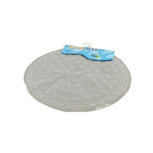 Covoras pentru cada cu ventuze Zilan, rotund, diametru 50cm, prevazut cu ventuze, masaj talpi, 3996