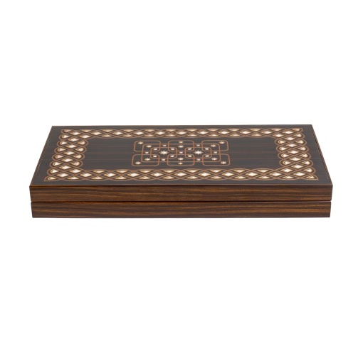 Cutie table Zilan, Joc de table din lemn lacuit, 50x50x6 cm, multicolor, 2 jucatori, ZTS5512-5