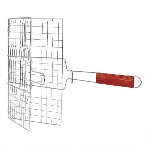 Gratar Zilan pentru peste si carne, suprafata prajire 33x20 cm, dimensiuni 45x33x2 cm, 0.6 kg, CC9875
