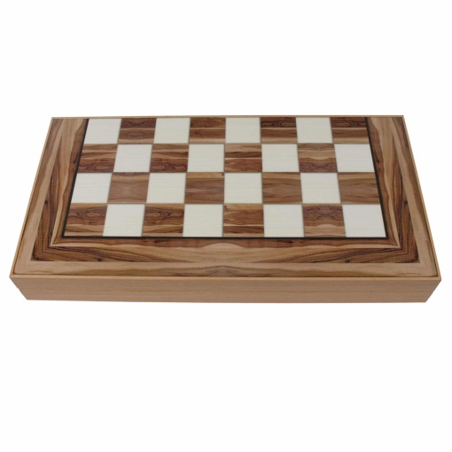 Joc de table Z-tools, lemn lacuit, 50x50cm, 2 zaruri + 30 piese, pliabil, multicolor, 987-5