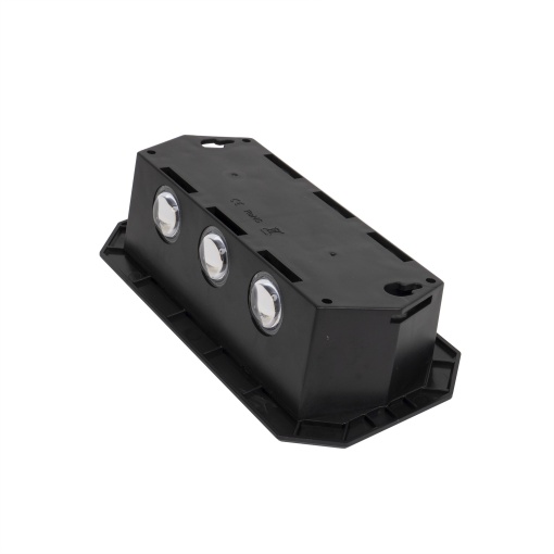Lampa de perete Z-Tools cu incarcare solara, 6 leduri, 2 culori de lumina, 21x10x6 cm, ZTS8971