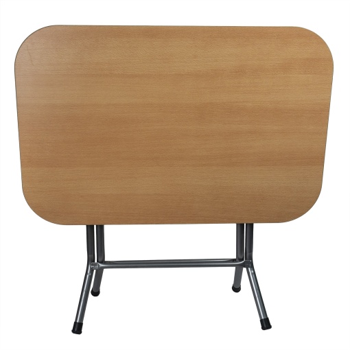 Masa plianta Z-tools, 60x90x75 cm, MDF, metal, 3 persoane, finisaj fag, ZLN2524_FAG