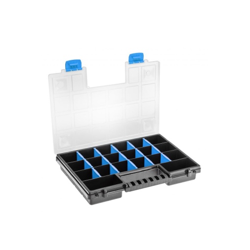 Organizator depozitare Zilan, 34.4x24.9x5 cm, capac ermetic transparent, maner confortabil, 2kg, HT7G024