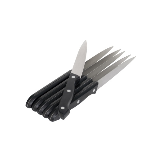 Set cutite Zilan 6 piese, lungime 22 cm, design modern, ergonomie, stabilitate, cod CC9799