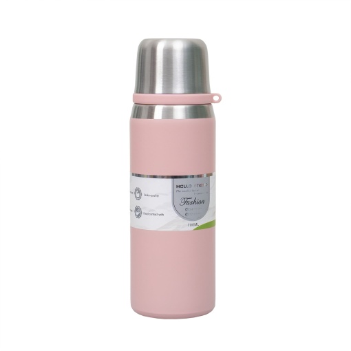 Termos inox Zilan 700ml, capac inox, functie pahar, 26x9x9 cm, ZTS8442_2