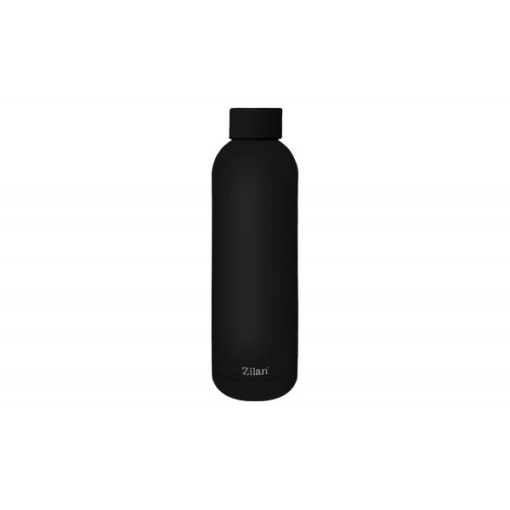 Termos Zilan tip sticla, inox, 500ml, inaltime 23cm, pereti dubli, mentine rece 24 ore, mentine cald 12 ore, capac etans, antiderapant, ZLN9840