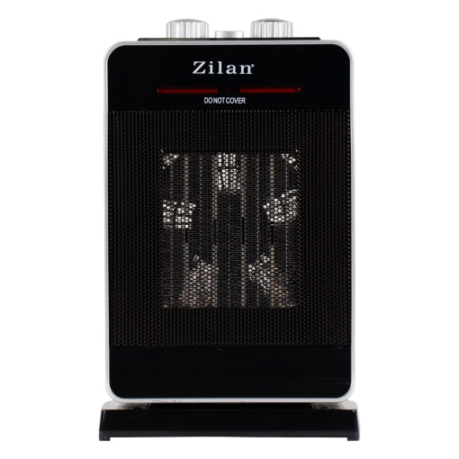 Aeroterma Zilan 2000W, 2 trepte de temperatura, aer rece, termostat reglabil, sistem de protectie, 30x19x14 cm, ZLN3215