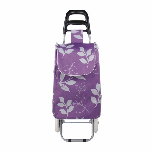 Carucior cumparaturi Z-tools, sac impermeabil 58x21x33 cm, cadru metalic, 40 l, 1.6 Kg, 38x20x96 cm, ZLN5587