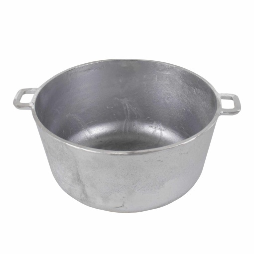 Ceaun aluminiu Z-tools, 6L, 30cm, 15cm, 1.5kg, pentru gaz, fara capac, 5368
