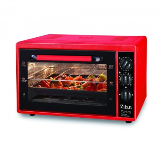 Cuptor electric Zilan, 32 litri, 1500W, temperatura maxima 250C, timer 90 min, dimensiuni 50x30x40 cm, ZLN5320_R