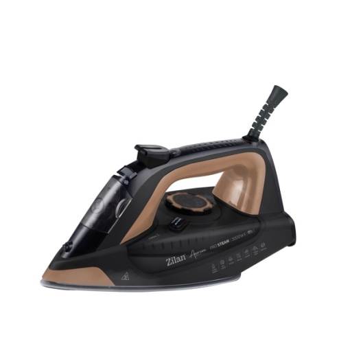 Fier de calcat profesional Zilan, 3000W, oprire automata, talpa ceramica, auto-curatare, greutate 1.34kg, dimensiuni 30x13x17 cm, ZLN4247