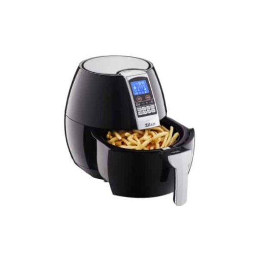 Friteuza cu aer cald Zilan, 1500W, capacitate 3.5L, timer 30 minute, digital, 26x30x32 cm, ZLN3604