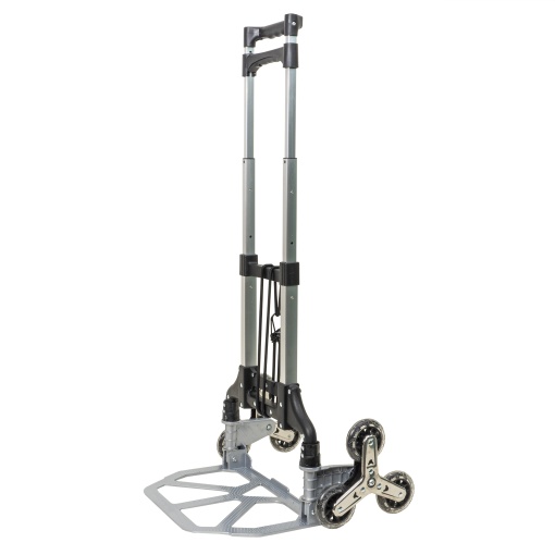 Liza multifunctionala Z-TOOLS, extensibila, 6 roti, capacitate 75 kg, dimensiuni: 39 cm lungime, 27 cm latime, 63-100 cm inaltime, ZTS9091
