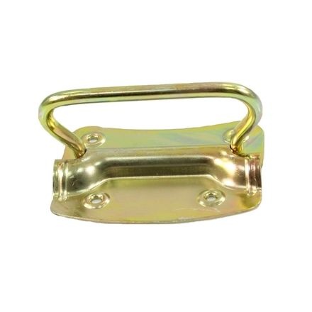 Maner metalic pentru stup Zilan, 9 cm, piedica, protectie la coroziune, capacitate portanta 60 kg, 4311