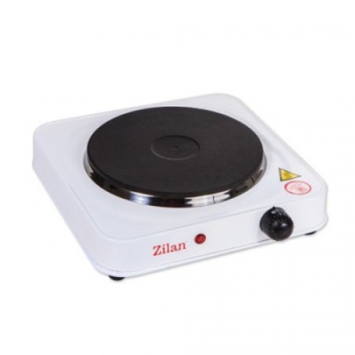 Plita electrica Zilan cu un arzator, termostat reglabil 1500W, 26x26x9 cm, ZLN2173