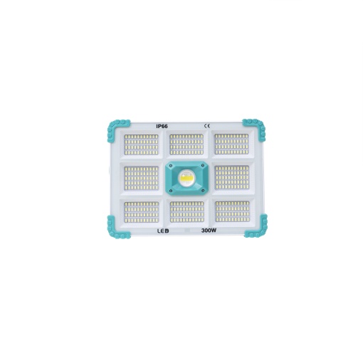 Proiector LED solar Zilan cu incarcare USB, 300W, 374 leduri, IP66, 31x23x6 cm, cod ZTS8213