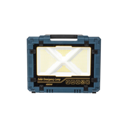 Proiector LED Zilan cu incarcare solara si USB, 400W, dimensiuni 32x26x8 cm, IP66, ZTS8965