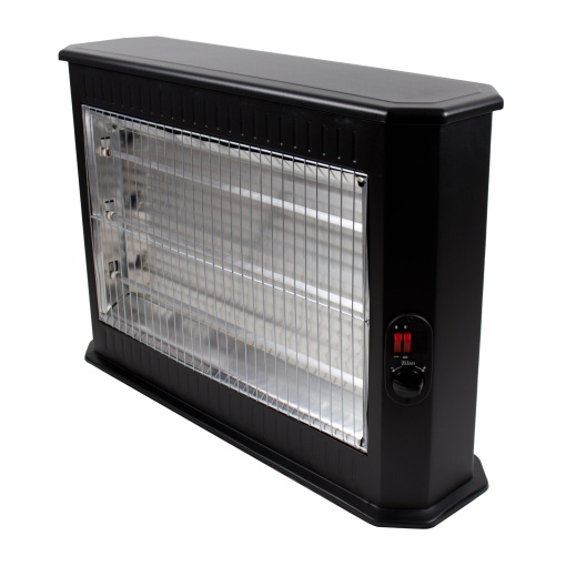 Radiator semineu Zilan, design elegant, 3 trepte caldura 600W/1400W/2000W, termostat reglabil, protectie rasturnare, roti transport, 58x77x22 cm, ZLN1770