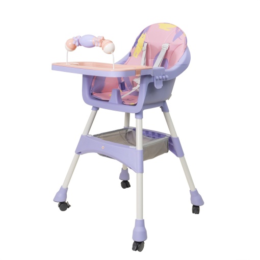 Scaun de masa pentru copii Zilan, inaltime 94cm, lungime scaun 29cm, latime scaun 31cm, max 50kg, 5-72luni, ZTS9143