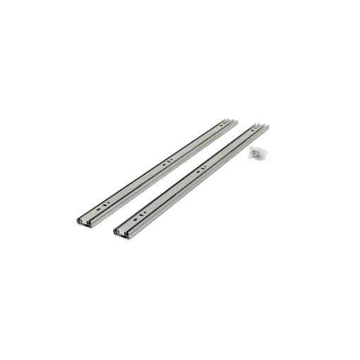 Set 2 glisiere pentru sertar cu bile Z-TOOLS, lungime 500mm, latime 35mm, 30x3.5x4 cm, 1kg, G35001-500