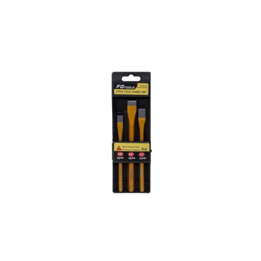 Set daltă metal Zilan cu 3 bucăți, dimensiuni 10mm + 12mm + 16mm, 1302