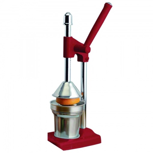 Storcator de fructe Zilan, inox fonta, rosu, 19x15x38 cm, 1.8kg, ZLN2539