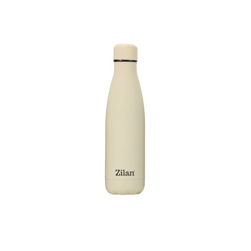 Termos tip sticla Zilan, interior inox, capacitate 500ml, dimensiuni 28x8x26cm, capac etans, antiderapant, ZLN0821
