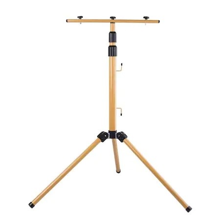 Trepied dublu Horoz pentru proiectoare, reglabil 0.65-1.6 m, 2 suporturi, cablu 1.8 m, dimensiuni 14x14x66 cm, 3 kg, EXT107-001-0002