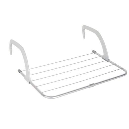Uscator rufe Zilan, cadru metalic, suprafata utilizabila 3m, interior, retractabil, alb, 3m, ZLN8952