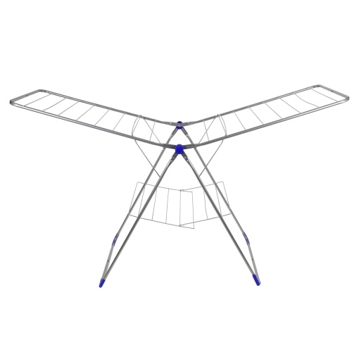 Uscator rufe Zilan, metalic, pliabil, 20m, argintiu, 102x60 cm, 3 kg, ZLN1480