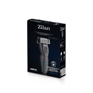 Aparat de tuns Zilan 4 in 1, incarcare USB, 3 capete pentru tuns barba si par nas/urechi, pieptene 1-10mm, dimensiuni: 20x12x6 cm, 500mAH, ZLN8719 - Img 5