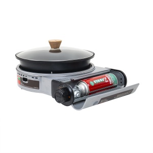 Aragaz camping Zilan, arzator unic, alimentare la butelie, 2.3kw, aprindere electrica, dimensiuni 40x32x9.5 cm, ZTS5613_1 - Img 4